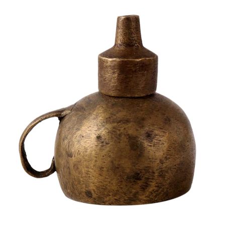 Handcrafted Brass Oil Lamp for Decor