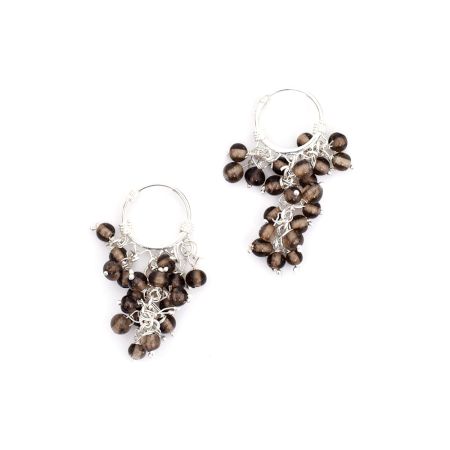 92.5 Sterling Silver Handmade Trendy Earrings