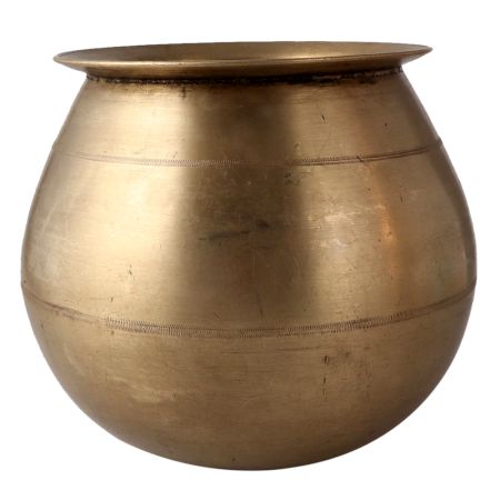 Brass Look Plant Pot Pooja Lota