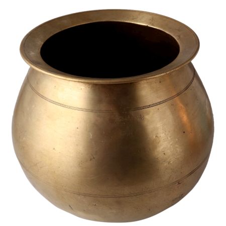 Vintage Brass Pot