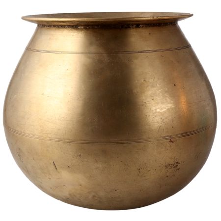 Vintage Brass Pot