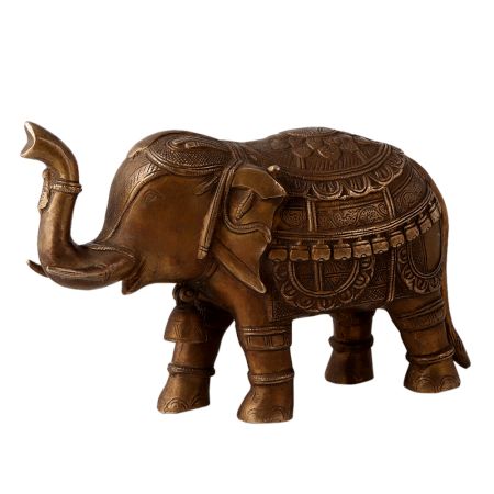 Brass  Elephant Statue Decor