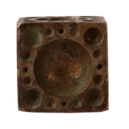 Brass Dice Shaped Jewellery Making Moulds