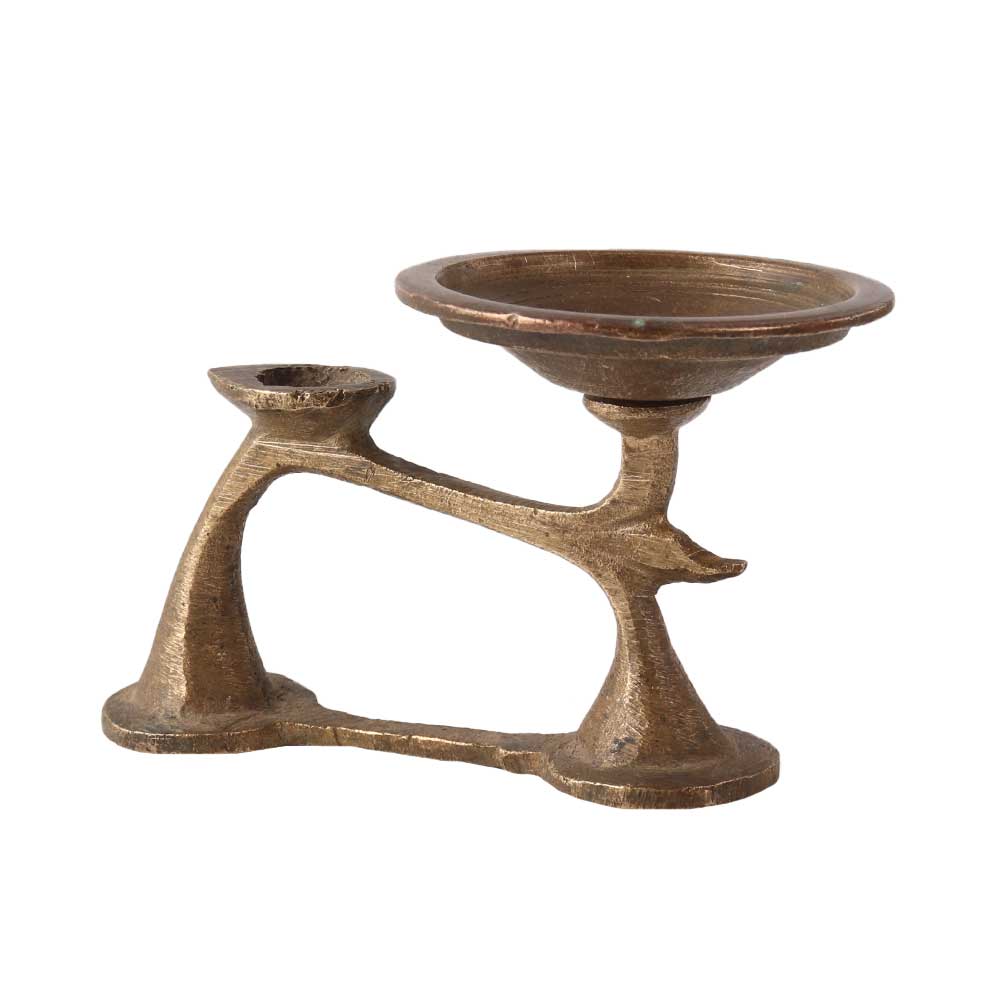 Vintage Used Aarti Lamp or Pooja Diya for Decor