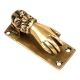 Brass Hand Shaped Door Knocker