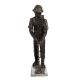 English Art Vintage Brass Soldier