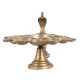 Brass Vintage Arti Lamp 8 Jyots with Cobra Handle