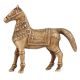 Indian Vintage Brass Horse with Artistic Work