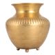 Golden Brass Gangajal Water Pot