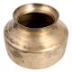 Plain Vintage Kalash or Water Pot made of Brass