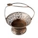Cutwork Jali Flower Basket With Handle