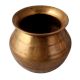Indian Traditional Brass Cooking Pot Utensil