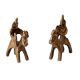 Home Decoration Brass Horse Rider Statues