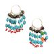 92.5 Sterling Silver High Quality Stunning Colorful Earrings