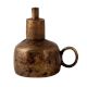 Handmade Primitive Brass Oil Lamp