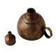 Elegant Brown Finish Kerosene Oil Lamp