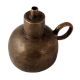 Handmade Oil Lamp in Antique Finish