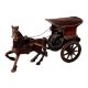 Buy Handcrafted brass statues Of Tonga Or Horse Cart