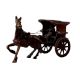 Buy Handcrafted brass statues Of Tonga Or Horse Cart