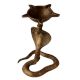 Vintage Brass Cobra Oil Lamp
