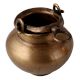 Vintage Brass Water Pot with Handle