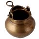 Vintage Brass Water Pot with Handle