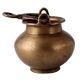 Vintage Brass Water Pot with Handle