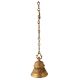 Brass Hanging Bell With Chain