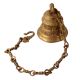 Brass Hanging Bell With Chain