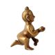 Hanndcrafted Brass Statue Of Bal Gopal Krishna