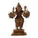 Brass Vira Ganapati or Ganesha Statue