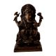Brass Seated Ganesha Idol for Home Decor