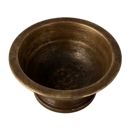 Brass Bowl Serving Pedestal Cup
