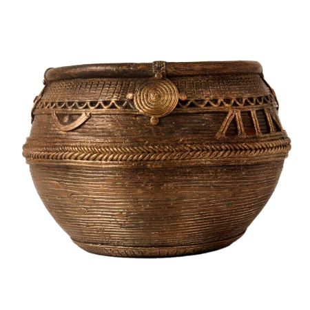 Traditional Brass Mana Bowl for Decoration