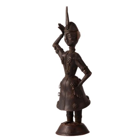 Musician Dancer Indian Figurine