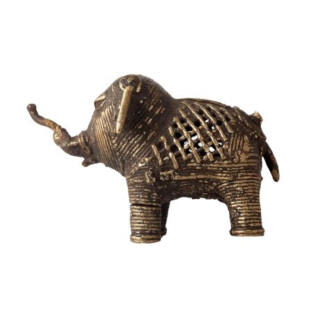 Brass Elephant Statue for Decoration