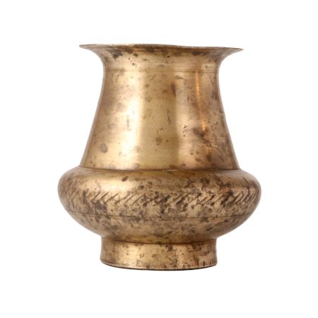 Vintage Used Water Pot for Decoration