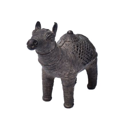 Handmade Tribal Camel Animal Statue Showpiece