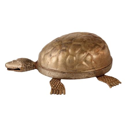 Brass Turtle Statue Or Idol