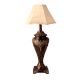 Traditional Bell Metal Table Lamp with Shade