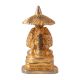 Brass Lord Ganesha Statue in Golden Finish