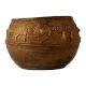 Traditional Rice Measurement or Mana Bowl in Antique Brown Finish