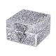 Square Ornamental Silver Plated Keepsake Box