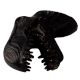 Elegant Black T Rex Dinosaur Statue