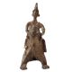 Brass Animal with Rider Statue in Tribal Art