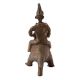 Brass Animal with Rider Statue in Tribal Art