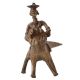 Traditional Animal & Rider Statue in Tribal Art