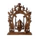 Brass Lord Ganesha Sitting on Swing