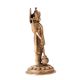 Brass Carving Sculptue Of Lord Vishnu With Club in Hand