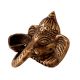 Brass Statue Of Ganesha With Diya One One SIde